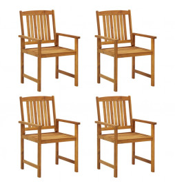 Chaises de jardin 4 pcs...