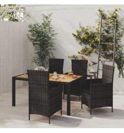 Mobilier à dîner de jardin...