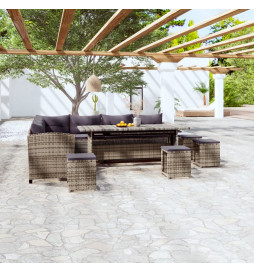 Salon de jardin 6 pcs avec...