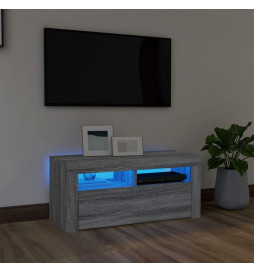Meuble TV avec lumières LED...
