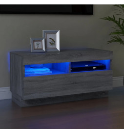 Meuble TV avec lumières LED...