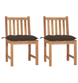 Chaises de jardin 2 pcs...