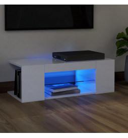 Meuble TV avec lumières LED...