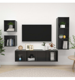 Ensemble de meuble TV 4 pcs...