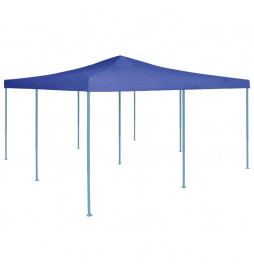 Belvédère pliable 5x5 m Bleu
