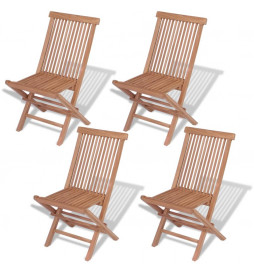 Chaises pliables de jardin...