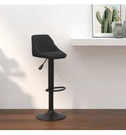 Tabouret de bar Noir Velours