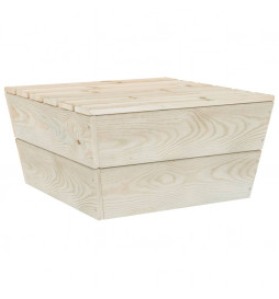 Table de jardin 60x60x30 cm...