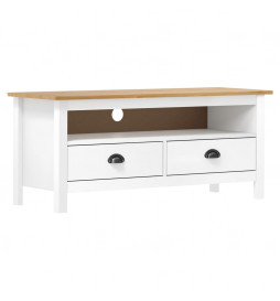 Meuble TV Hill Range Blanc...