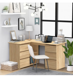 Bureau d'angle Chêne sonoma...