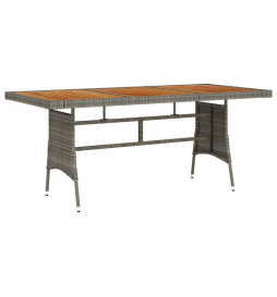 Table de jardin Gris...