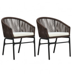 Chaises de jardin 2 pcs...