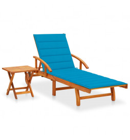 Chaise longue de jardin...