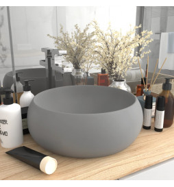 Lavabo rond de luxe Gris...