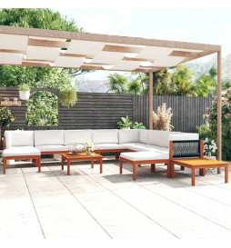 Salon de jardin 12 pcs avec...