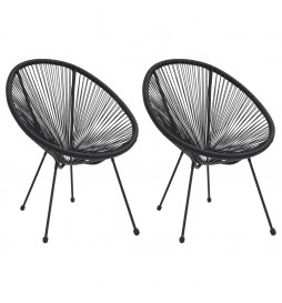 Chaises de jardin en forme...
