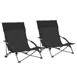 Chaises de plage pliables 2...