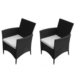 Chaises de jardin 2 pcs...
