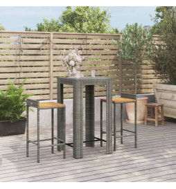 Ensemble de bar jardin 3...