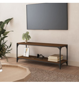 Meuble TV Chêne marron...