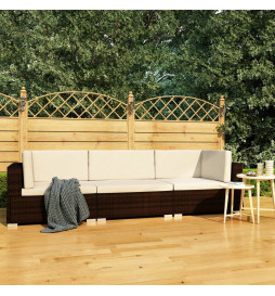 Salon de jardin 3 pcs avec...