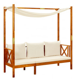 Banc de jardin avec auvent...