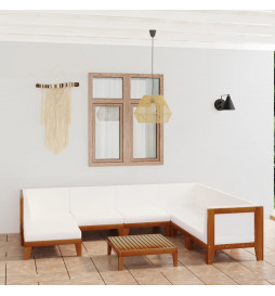 Salon de jardin 8 pcs avec...