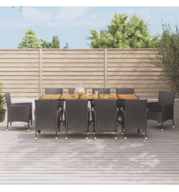 Mobilier à dîner jardin 11...