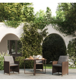 Table de jardin Marron...