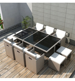 Salon de jardin encastrable...
