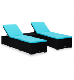 Chaises longues de jardin...