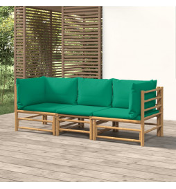 Salon de jardin 3 pcs avec...
