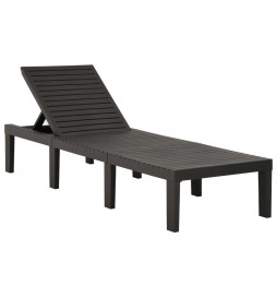 Chaise longue Plastique...