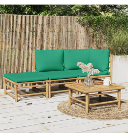 Salon de jardin 3 pcs avec...