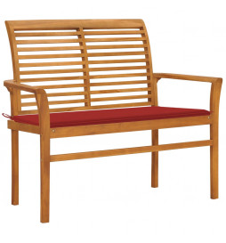 Banc de jardin avec coussin...