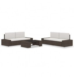 Salon de jardin 5 pcs...
