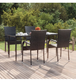 Mobilier à dîner de jardin...