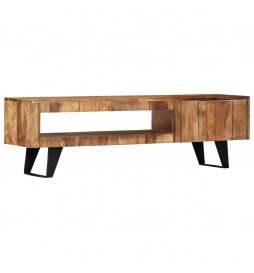 Meuble TV 140x30x40 cm Bois...