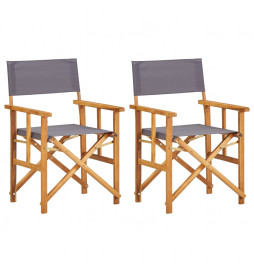 Chaises de metteur en scène...