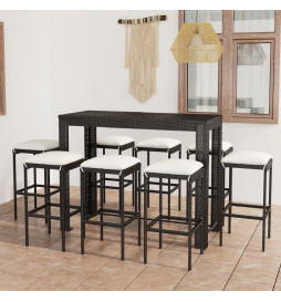 Ensemble de bar de jardin 9...