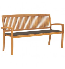 Banc de jardin empilable et...