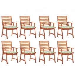 Chaises à dîner d'extérieur...