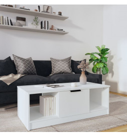 Table basse blanc 102x50x36...