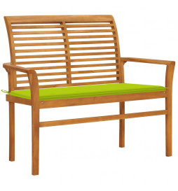 Banc de jardin avec coussin...