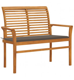 Banc de jardin avec coussin...