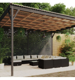 Salon de jardin 13 pcs avec...
