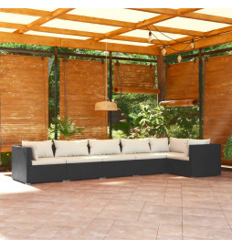 Salon de jardin 6 pcs avec...