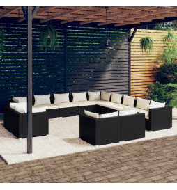 Salon de jardin 13 pcs avec...