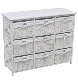 Armoire de rangement Blanc