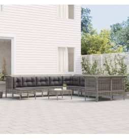 Salon de jardin 12 pcs avec...